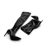 Catwalk Rugan 10 Cm Topuklu Çizme