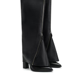 Chapman Deri 10 Cm Topuklu Çizme