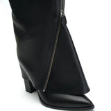 Chapman Deri 10 Cm Topuklu Çizme