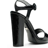 Daff Patent Leather 13 cm Platform Heel Shoes