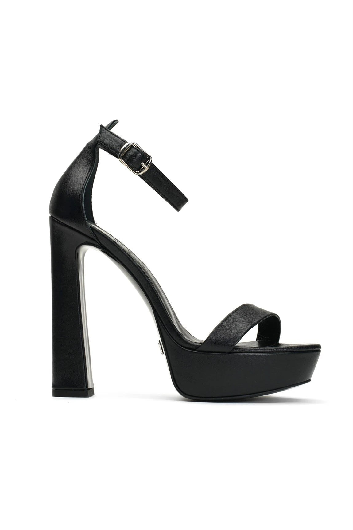 Desire Deri 14 Cm Platform Topuklu Ayakkabı