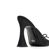 Doha Saten 10 Cm Topuklu Terlik