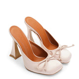 Doha Saten 10 Cm Topuklu Terlik