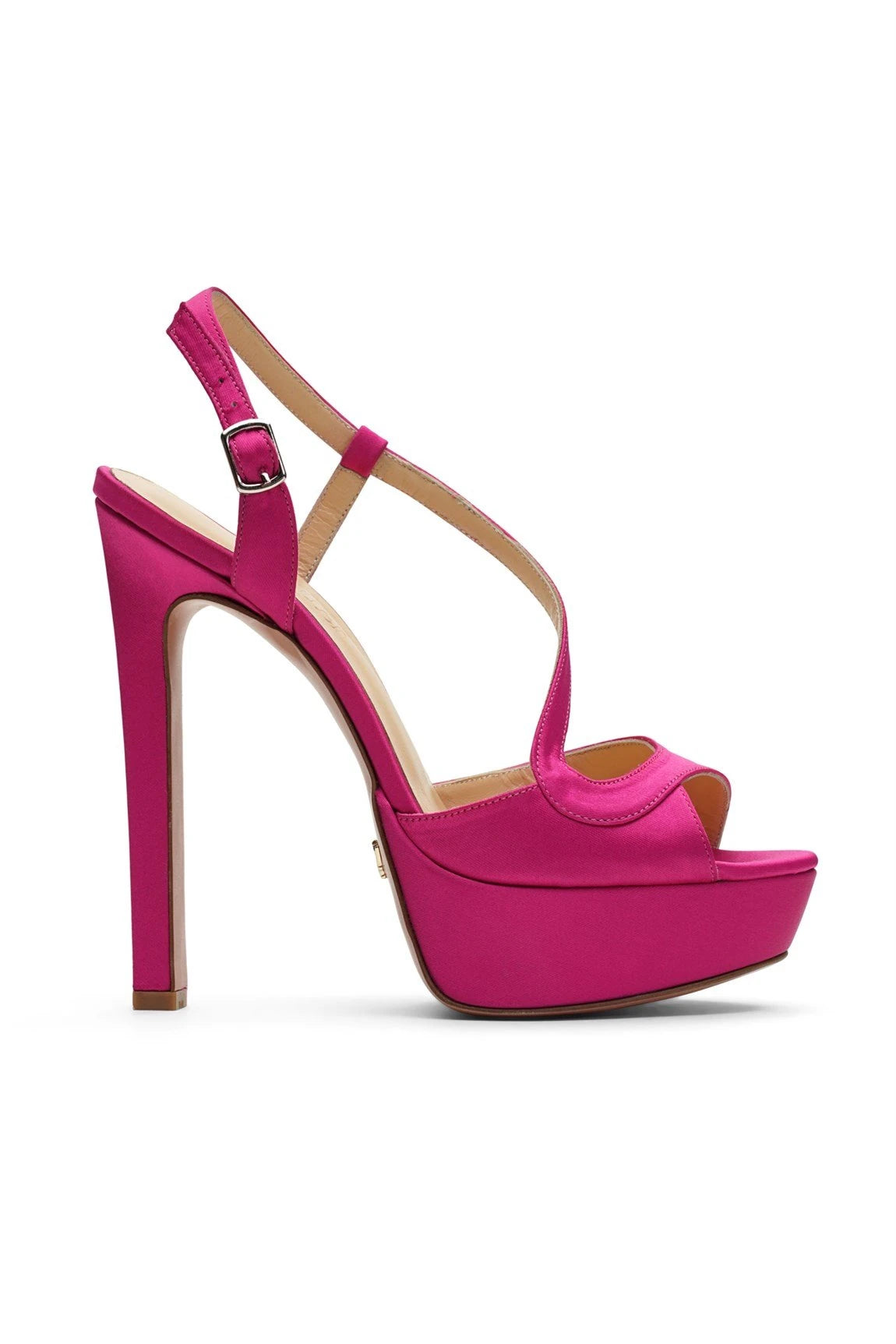 Eleanor Saten 14 Cm Platform Topuklu Ayakkabı