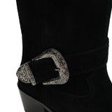 Janet Süet 4 Cm Kovboy Bot