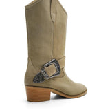 Janet Süet 4 Cm Kovboy Bot