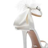 Janina Satin 10 cm Heel Shoes