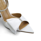 John Saten 10 Cm Topuklu Ayakkabı