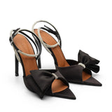 John Saten 10 Cm Topuklu Ayakkabı