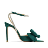 John Saten 10 Cm Topuklu Ayakkabı