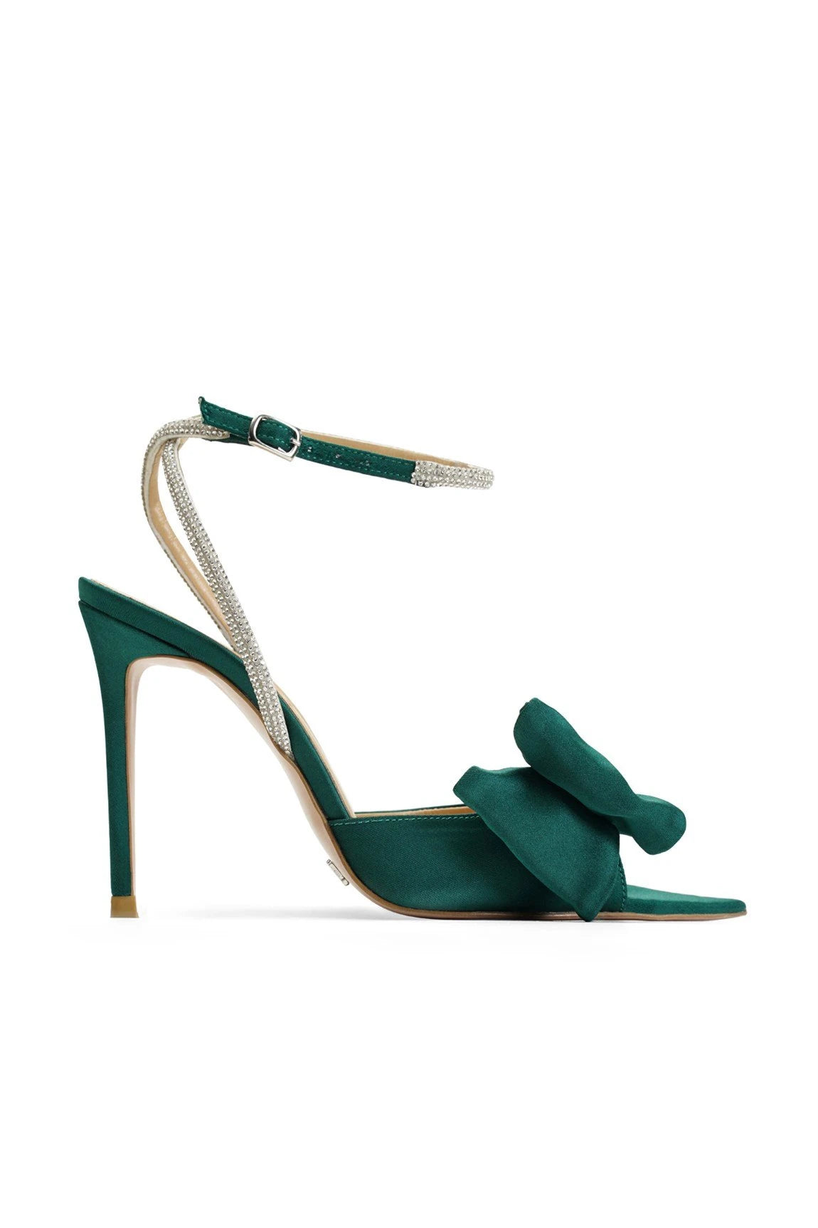 John Saten 10 Cm Topuklu Ayakkabı