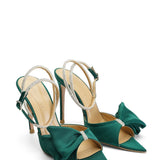 John Saten 10 Cm Topuklu Ayakkabı