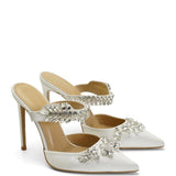 Kaitly Saten 10 Cm Topuklu Terlik