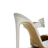 Kaitly Saten 10 Cm Topuklu Terlik