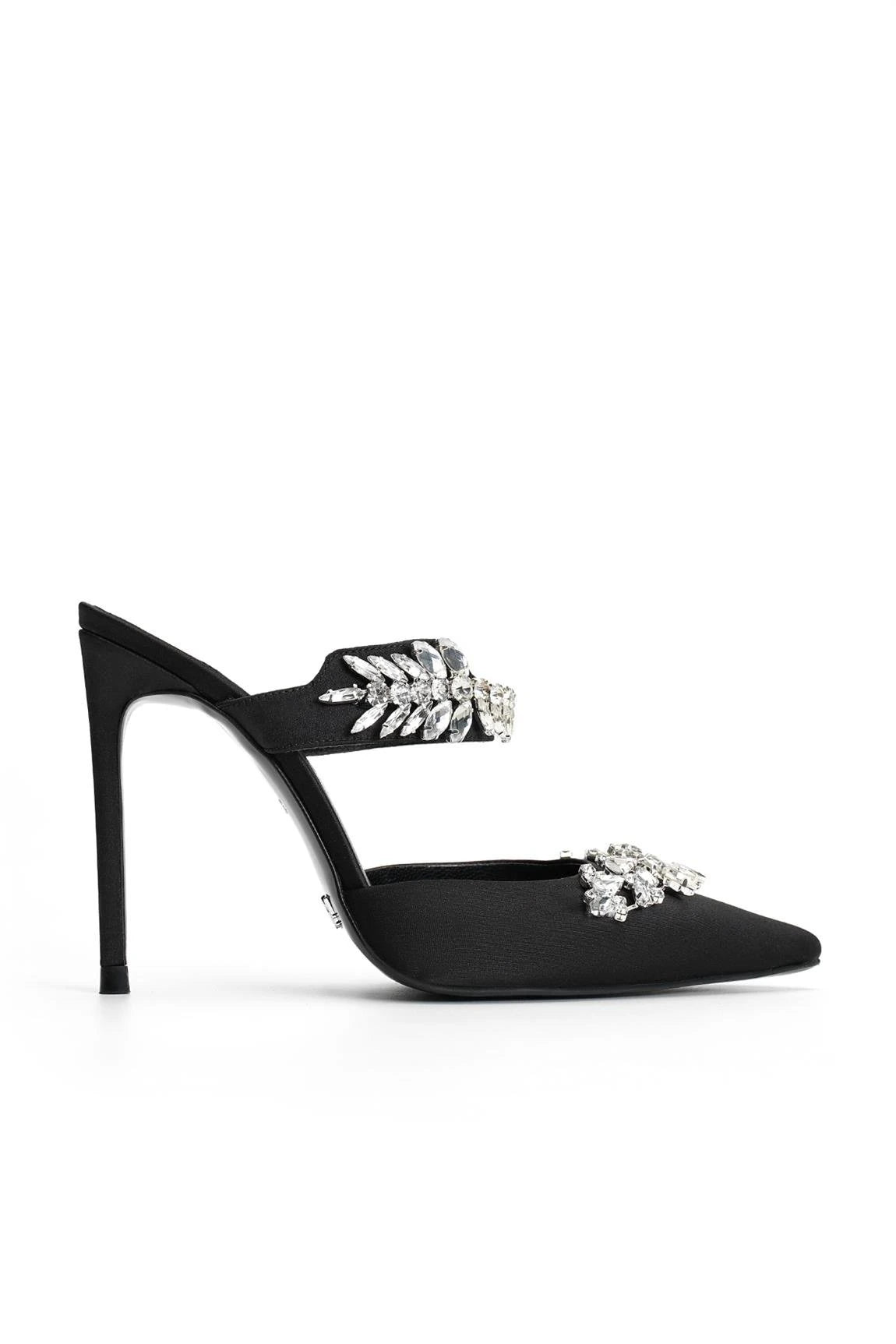 Kaitly Saten 10 Cm Topuklu Terlik