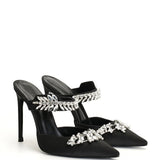 Kaitly Saten 10 Cm Topuklu Terlik