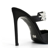 Kaitly Saten 10 Cm Topuklu Terlik