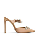 Kaitly Saten 10 Cm Topuklu Terlik