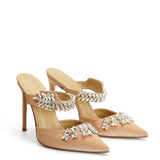 Kaitly Saten 10 Cm Topuklu Terlik