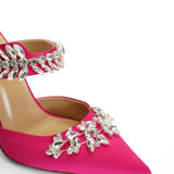 Kaitly Saten 10 Cm Topuklu Terlik