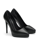 Kendal Deri 12 Cm Stiletto