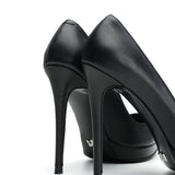Kendal Deri 12 Cm Stiletto