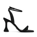 Kristy Satin 8 cm Heel Shoes