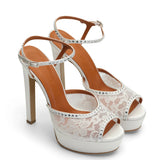 Lavinia Satin 14 cm Platform Heel Shoes