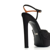 Lavinia Satin 14 cm Platform Heel Shoes