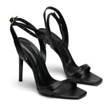 Lesley Leather 10 cm Heel Shoes 