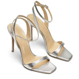 Lesley Leather 10 cm Heel Shoes 