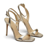 Lesley Leather 10 cm Heel Shoes 