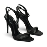 Lesley Satin 10 cm Heel Shoes