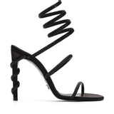 Lillian Saten 10 Cm Topuklu Ayakkabı