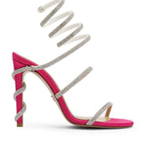 Lillian Saten 10 Cm Topuklu Ayakkabı