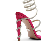 Lillian Saten 10 Cm Topuklu Ayakkabı