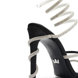 Lillian Saten 10 Cm Topuklu Ayakkabı