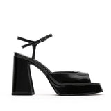 Lisbon Patent Leather 10 cm Platform Heel Shoes