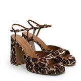 Lisbon Satin 10 cm Platform Heel Shoes