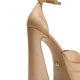 Lizzy Satin 16 cm Platform Heel Shoes 