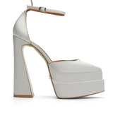 Lizzy Satin 16 cm Platform Heel Shoes 