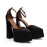 Lizzy Satin 16 cm Platform Heel Shoes 