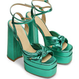 Lorena Deri 16 Cm Platform Topuklu Ayakkabı