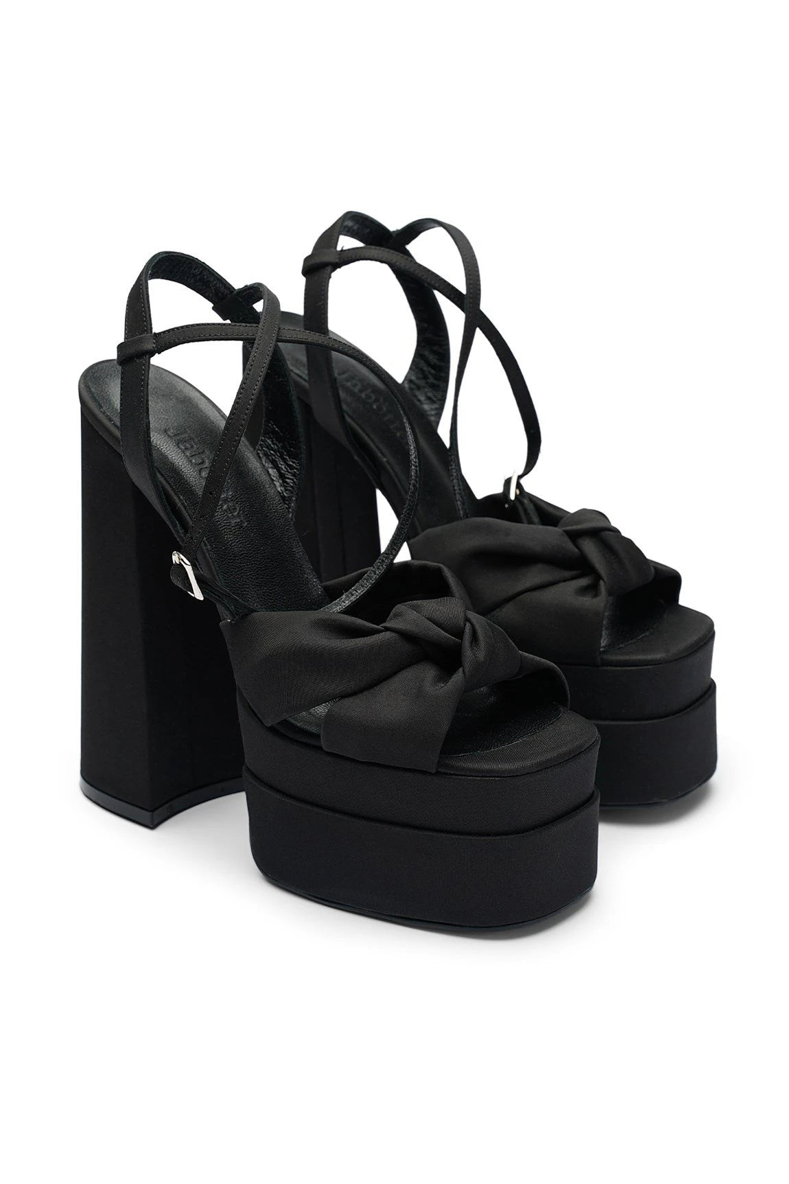 Lorena Saten 16 Cm Platform Topuklu Ayakkabı