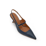 Louvre Deri 6 Cm Stiletto