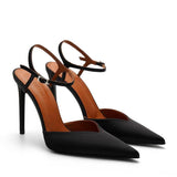 Madrid Saten 10 Cm Stiletto