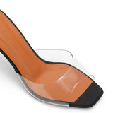 Malvina Saten 8 Cm Topuklu Terlik