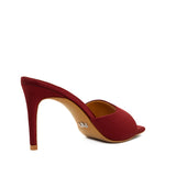 Malvina Saten 8 Cm Topuklu Terlik