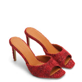 Malvina Tüvit 8 Cm Topuklu Terlik