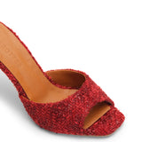 Malvina Tüvit 8 Cm Topuklu Terlik